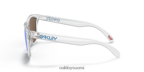 Oakley sammakonnahat (matalan sillan istuvuus) prizm safiirilinssit, kristallinkirkas kehys silmälasit 2T48V4817