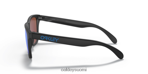 Oakley sammakonnahat (matalan sillan istuvuus) prizm safiirilinssit, mattamusta kehys silmälasit 2T48V4808