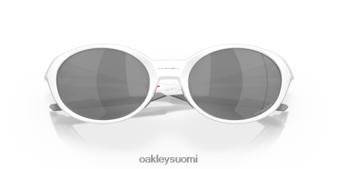 Oakley silmätakki redux prim mustat linssit, kiillotettu valkoinen kehys silmälasit 2T48V4952