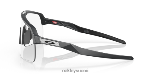 Oakley sutro lite kirkkaasta mustaan ​​iridium fotokromaattiset linssit, matta hiilirunko silmälasit 2T48V4230