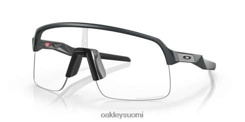 Oakley sutro lite (matalan sillan istuvuus) kirkkaasta mustaan ​​iridium fotokromaattiset linssit, matta hiilirunko silmälasit 2T48V4453