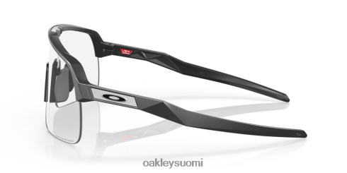Oakley sutro lite (matalan sillan istuvuus) kirkkaasta mustaan ​​iridium fotokromaattiset linssit, matta hiilirunko silmälasit 2T48V4453
