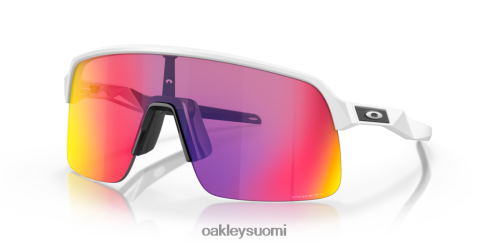 Oakley sutro lite prizm road linssit, matta valkoinen kehys silmälasit 2T48V4220