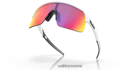 Oakley sutro lite prizm road linssit, matta valkoinen kehys silmälasit 2T48V4220