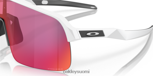 Oakley sutro lite prizm road linssit, matta valkoinen kehys silmälasit 2T48V4220