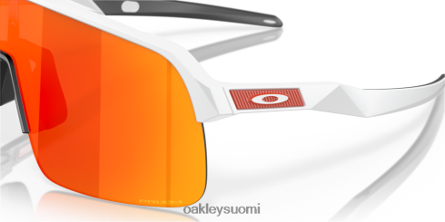 Oakley sutro lite prizm rubiinilinssit, matta valkoinen kehys silmälasit 2T48V4228