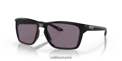 Oakley sylas (low Bridge sovi) primin harmaat linssit, kiillotettu musta kehys silmälasit 2T48V4958