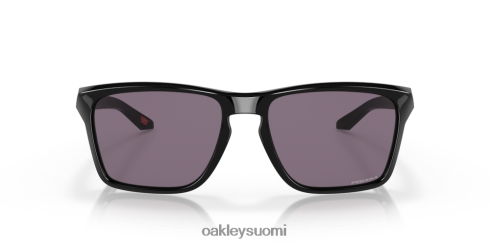 Oakley sylas (low Bridge sovi) primin harmaat linssit, kiillotettu musta kehys silmälasit 2T48V4958