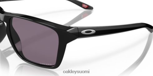 Oakley sylas (low Bridge sovi) primin harmaat linssit, kiillotettu musta kehys silmälasit 2T48V4958