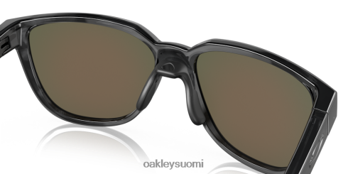 Oakley toimilaite Prim rubiinin polarisoidut linssit, musta kilpikonnakehys silmälasit 2T48V4834