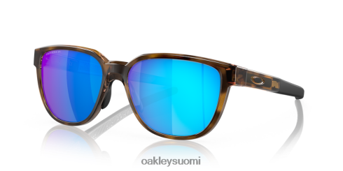 Oakley toimilaite Prim safiiri polarisoidut linssit, ruskea kilpikonnarunko silmälasit 2T48V4833