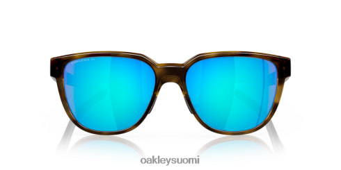 Oakley toimilaite Prim safiiri polarisoidut linssit, ruskea kilpikonnarunko silmälasit 2T48V4833