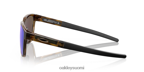 Oakley toimilaite Prim safiiri polarisoidut linssit, ruskea kilpikonnarunko silmälasit 2T48V4833