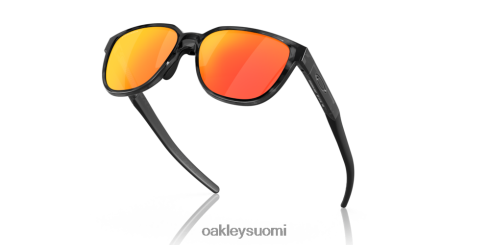 Oakley toimilaite (matalan sillan sovitus) prizm rubiinilinssit, musta kilpikonnarunko silmälasit 2T48V4841