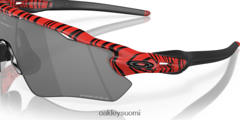 Oakley tutka ev polku punainen tiikeri prim mustat linssit, punainen tiikerikehys silmälasit 2T48V4190