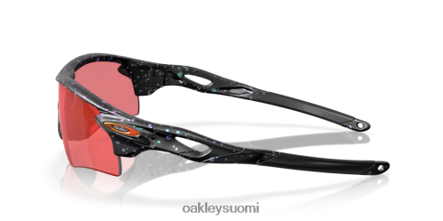 Oakley tutkalukituspolku (low bridge fit) nouse kokoelma prizm trail taskulamppulinssit, mattavihreä purppura värinvaihto roiskekehys silmälasit 2T48V4720