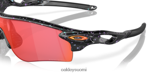 Oakley tutkalukituspolku (low bridge fit) nouse kokoelma prizm trail taskulamppulinssit, mattavihreä purppura värinvaihto roiskekehys silmälasit 2T48V4720