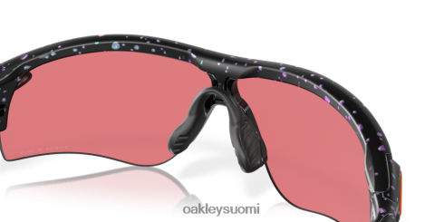 Oakley tutkalukituspolku (low bridge fit) nouse kokoelma prizm trail taskulamppulinssit, mattavihreä purppura värinvaihto roiskekehys silmälasit 2T48V4720