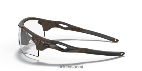 Oakley tutkalukon polku (matalan sillan sovitus) kirkkaasta mustaan ​​iridium fotokromaattiset linssit, oliivikehys silmälasit 2T48V4711
