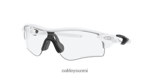 Oakley tutkalukon polku (matalan sillan sovitus) kirkkaasta mustaan ​​iridium fotokromilinssit, valkoinen out kehys silmälasit 2T48V4717