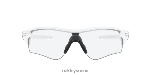 Oakley tutkalukon polku (matalan sillan sovitus) kirkkaasta mustaan ​​iridium fotokromilinssit, valkoinen out kehys silmälasit 2T48V4717