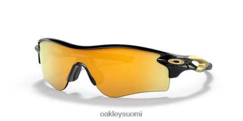 Oakley tutkalukon polku (matalan sillan sovitus) prizm 24k polarisoidut linssit, kiillotettu musta kehys silmälasit 2T48V4718