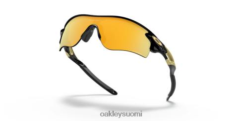 Oakley tutkalukon polku (matalan sillan sovitus) prizm 24k polarisoidut linssit, kiillotettu musta kehys silmälasit 2T48V4718
