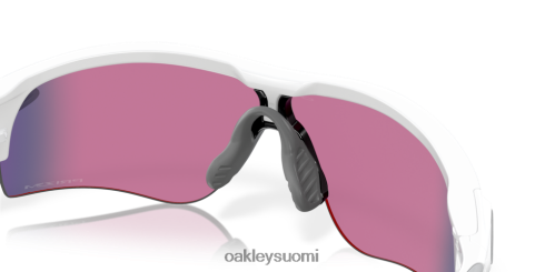 Oakley tutkalukon polku (matalan sillan sovitus) prizm road linssit, kiillotettu valkoinen kehys silmälasit 2T48V4702