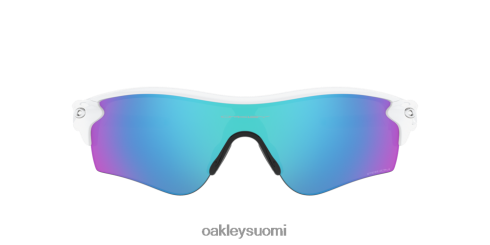 Oakley tutkalukon polku (matalan sillan sovitus) prizm safiirilinssit, valkoinen kehys silmälasit 2T48V4716