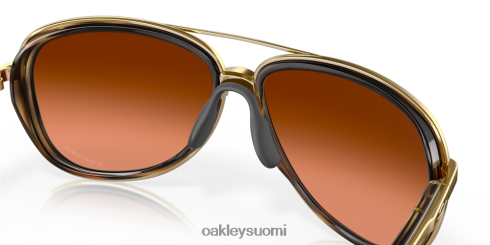 Oakley väliaika Prim ruskeat gradienttilinssit, ruskea kilpikonnakehys silmälasit 2T48V4440