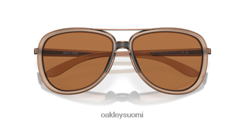 Oakley väliaika prizm pronssi polarisoidut linssit, matta seepiakehys silmälasit 2T48V4442