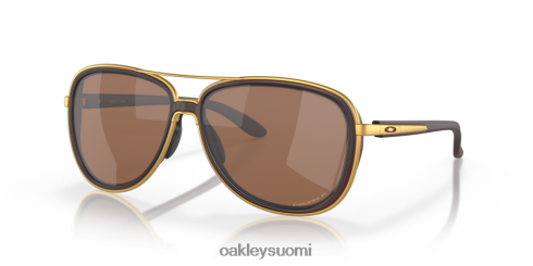 Oakley väliaika prizm tungsten polarisoidut linssit, matta rootbeer runko silmälasit 2T48V4441