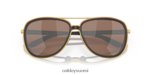 Oakley väliaika prizm tungsten polarisoidut linssit, matta rootbeer runko silmälasit 2T48V4441