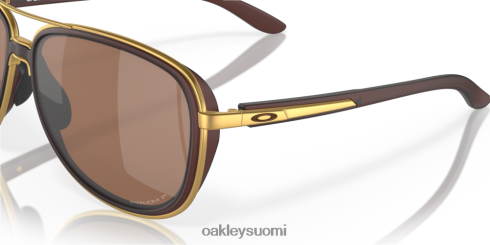 Oakley väliaika prizm tungsten polarisoidut linssit, matta rootbeer runko silmälasit 2T48V4441