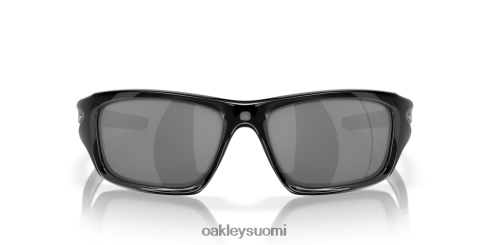 Oakley venttiili mustat iridiumlinssit, kiillotettu musta kehys silmälasit 2T48V4773