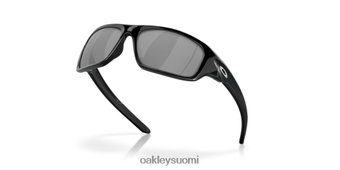 Oakley venttiili mustat iridiumlinssit, kiillotettu musta kehys silmälasit 2T48V4773
