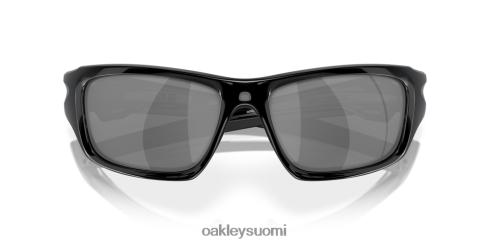 Oakley venttiili mustat iridiumlinssit, kiillotettu musta kehys silmälasit 2T48V4773
