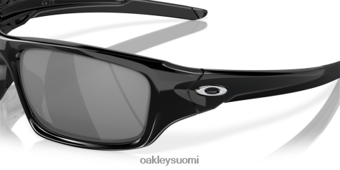 Oakley venttiili mustat iridiumlinssit, kiillotettu musta kehys silmälasit 2T48V4773