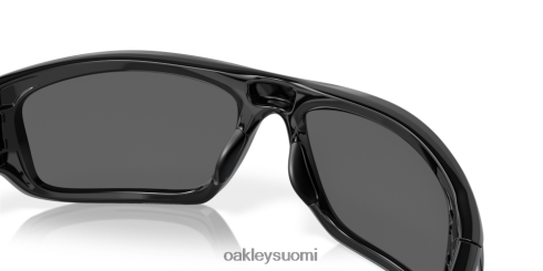 Oakley venttiili mustat iridiumlinssit, kiillotettu musta kehys silmälasit 2T48V4773