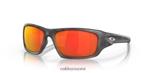 Oakley venttiili rubiiniiridium polarisoidut linssit, mattamusta camo-kehys silmälasit 2T48V4778