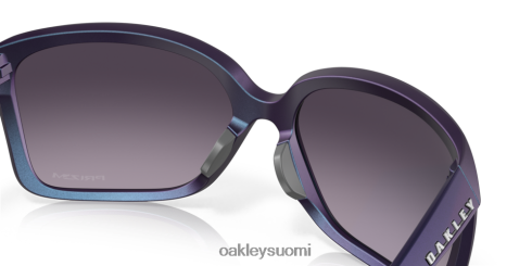 Oakley wildrye Primin harmaat gradienttilinssit, matta syaani/violetti värinvaihtokehys silmälasit 2T48V4293