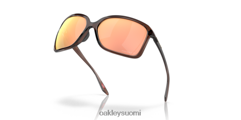 Oakley wildrye prizm rose gold polarisoidut linssit, kiillotettu ametistikehys silmälasit 2T48V4289