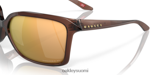 Oakley wildrye prizm rose gold polarisoidut linssit, kiillotettu ametistikehys silmälasit 2T48V4289