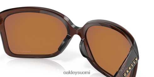 Oakley wildrye prizm rose gold polarisoidut linssit, kiillotettu ametistikehys silmälasit 2T48V4289