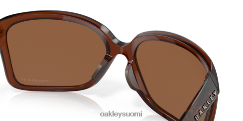Oakley wildrye prizm volframi polarisoidut linssit, kiillotettu rootbeer runko silmälasit 2T48V4290