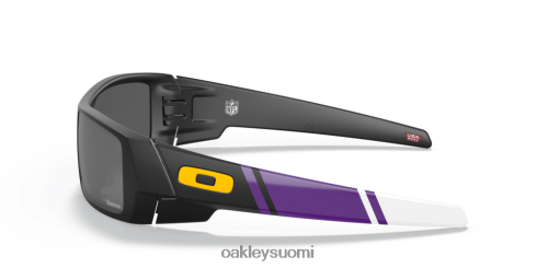 Oakley Minnesota Vikings Gascan prim mustat linssit, mattamusta kehys silmälasit 2T48V4562