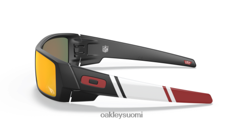 Oakley arizona cardinals gascan prizm rubiinilinssit, mattamusta kehys silmälasit 2T48V4548
