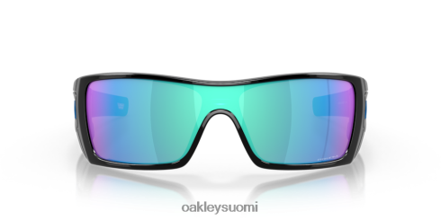 Oakley batsusi prim safiirilinssit, kiillotettu musta kehys silmälasit 2T48V4492
