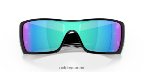 Oakley batsusi prim safiirilinssit, kiillotettu musta kehys silmälasit 2T48V4492