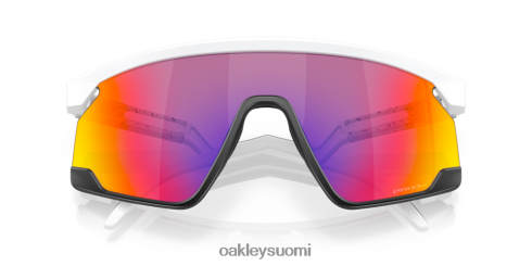 Oakley bxtr prizm road linssit, matta valkoinen kehys silmälasit 2T48V4102